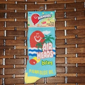 Airheads Paradise Blends Blue Crew Socks